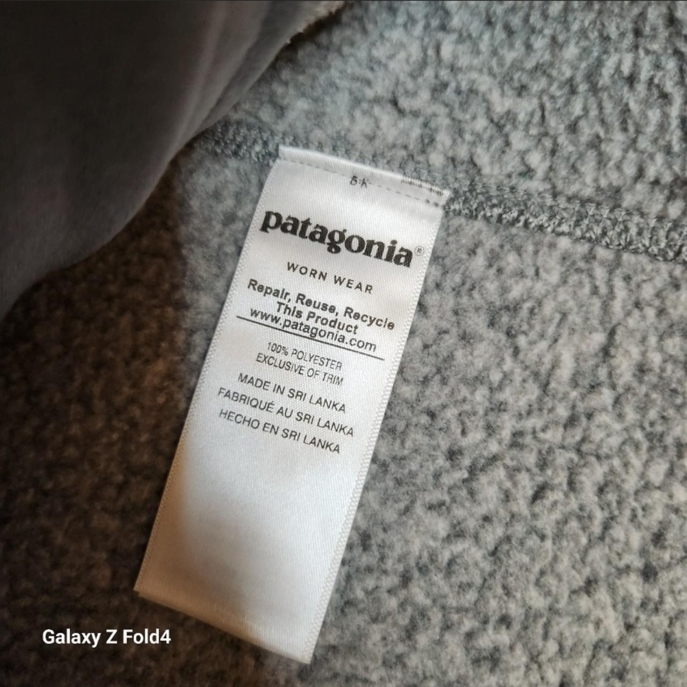 Patagonia Gray Heather Full-Zip Fleece Vest - Picture 3 of 6